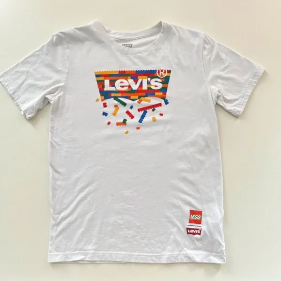 Lego Logo T Shirt Levis Lego Levi's Shirts Tops Levis X Lego